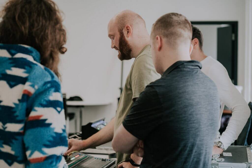 image of ST AV Solutions giving training